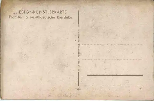 Frankfurt - Liebig Künstlerkarte -246112