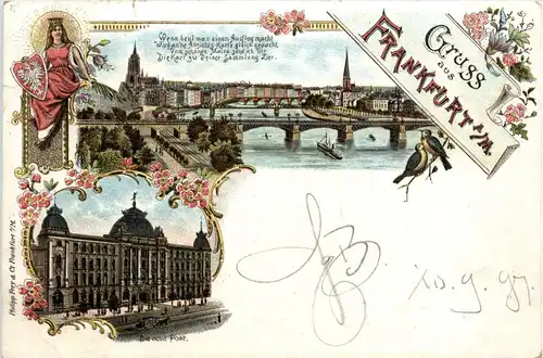 Gruss aus Frankfurt - Litho -246478