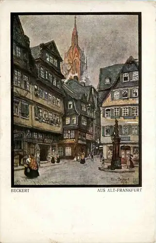 Frankfurt - Künstlerkarte beckert -246124