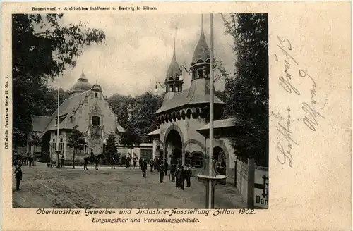 Zittau - Gewerbe und Industrie Ausstellung 1902 -253804