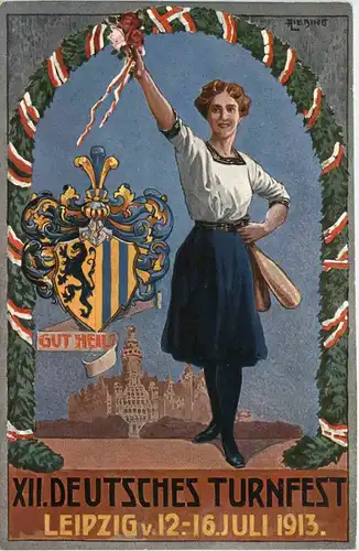 Leipzig - XII Deutsches Turnfest 1913 -253708
