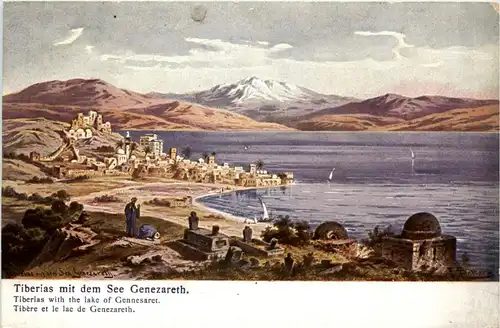 Tiberias mit dem See Genezareth -245926