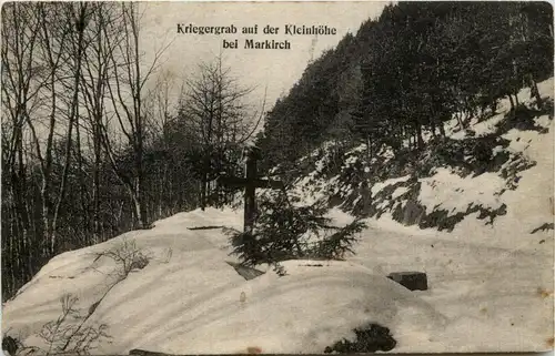 Kriegergrab auf der Kleinhöhe bei Markirch -246714