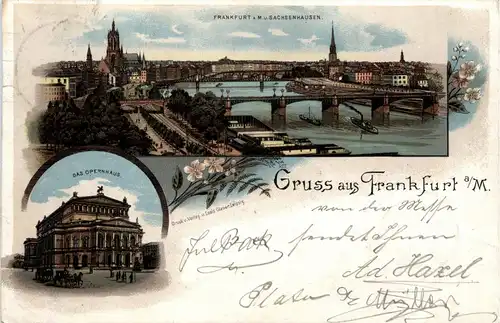 Gruss aus Frankfurt - Litho -246476