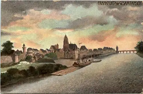 Frankfurt - Künstlerkarte -246136