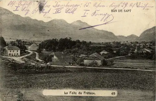 Ban de Sapt - La Faite du Freteux - Feldpost -247160