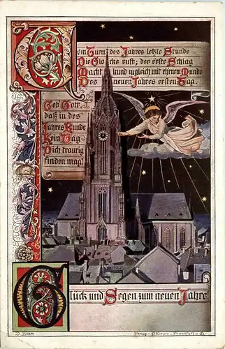 Frankfurt - Glück und Segen im neuen Jahr -246156