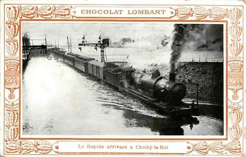 Choisy le Roi - Le Rapide arrivant - Train -16708