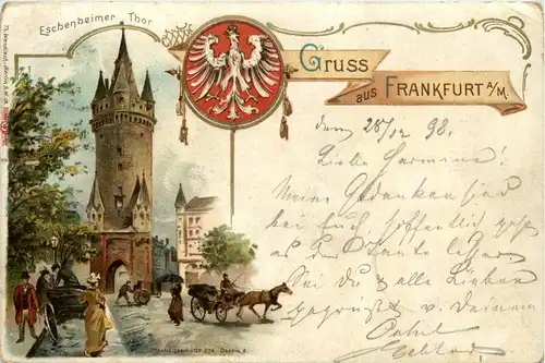 Gruss aus Frankfurt - Litho -246246