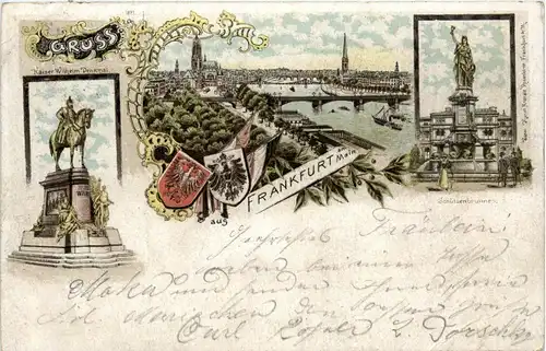 Gruss aus Frankfurt - Litho -246468