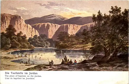 Die Taufstelle im Jordan -245928