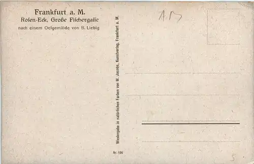 Frankfurt - Künstlerkarte B. Liebig -246260