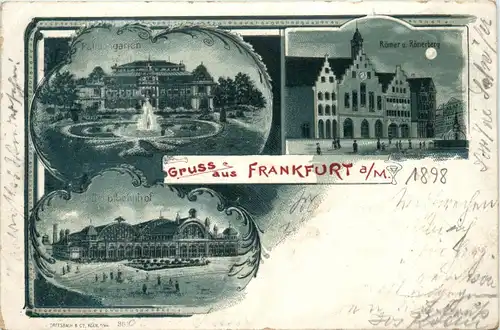 Gruss aus Frankfurt - Litho -246012