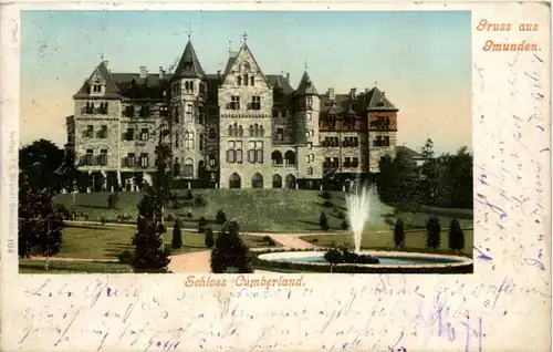Gruss aus Gmunden - Schloss Cumberland -246590