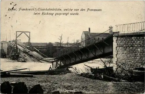 Rethel - Eisenbahnbrücke - Feldpost -246960