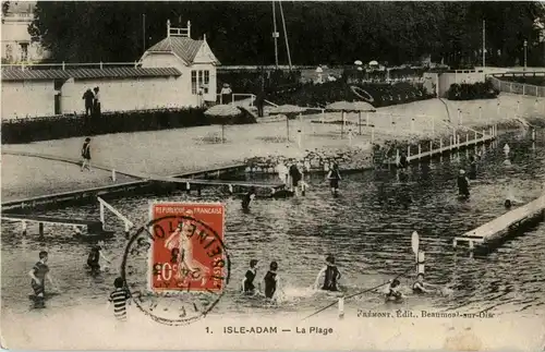 Isle Adam - La Plage -17026