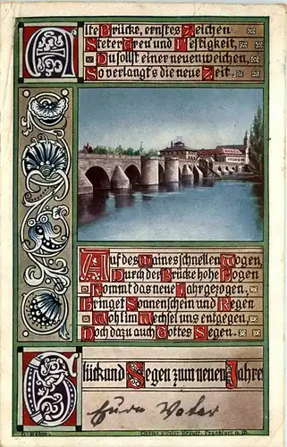 Frankfurt - Glück und Segen im neuen Jahr -246158