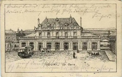Douai - Feldpost - La gare -247162