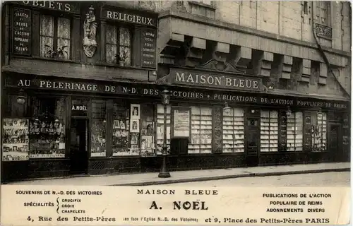 Paris - Maison Bleue -17412