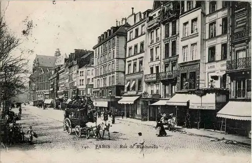 Paris - Rue de Rambuteau -17464
