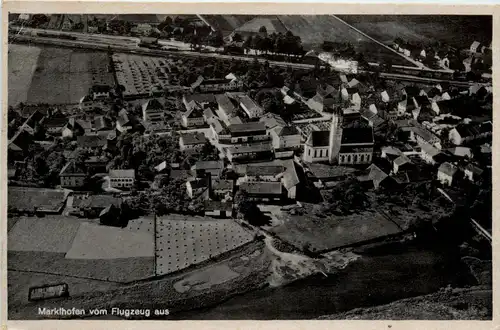 Marklhofen vom Flugzeug -247832