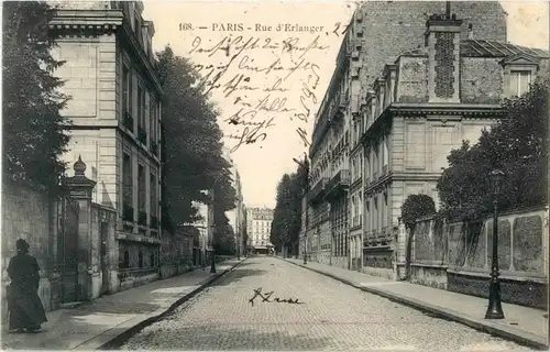 Paris - Rue Erlanger -17726