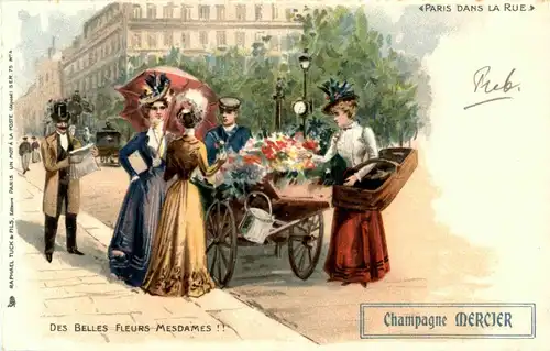 Paris - Champagne Mercier - Litho -17908