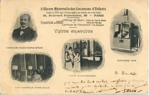 Paris - Maternelle des Couveuses d Enfants -18140