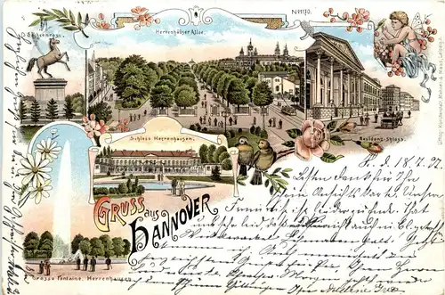 Gruss aus Hannover - Litho -248070