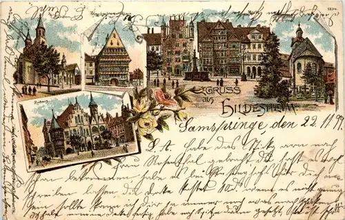 Gruss aus Hildesheim - Litho -248110