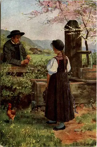 Schwarzwald - Künstlerkarte H. Hoffmann -247550