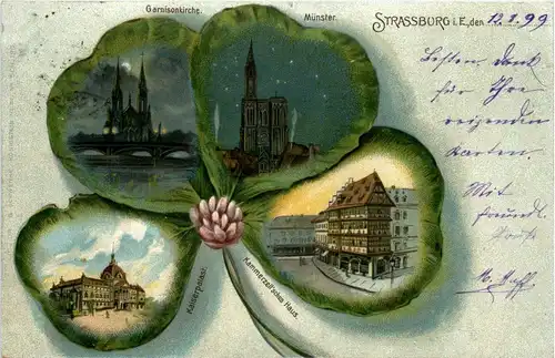 Strassburg - Litho -247670