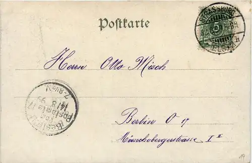 Strassburg - Litho -247670