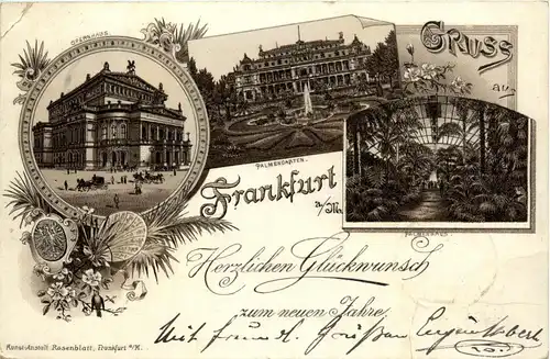 Gruss aus Frankfurt 1894 -245984