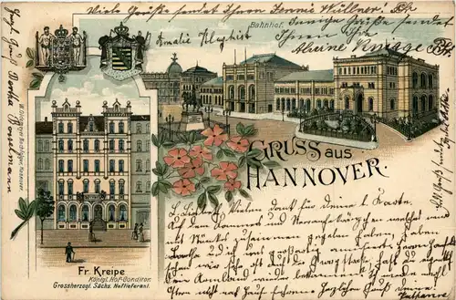 Gruss aus Hannover - Litho -248250