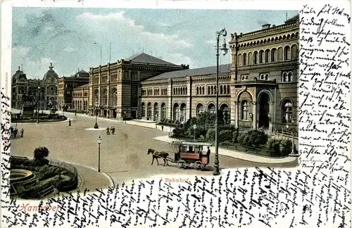 Hannover Bahnhof - Litho -248270