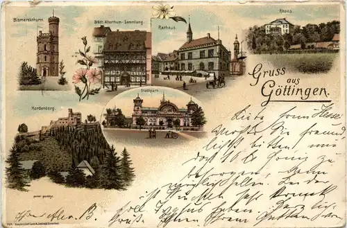 Goslar am Göttingen - Litho -248134