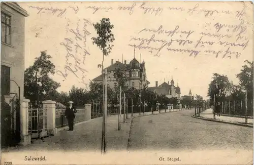 Salzwedel - Gr. Stegel - Bahnpost -247874