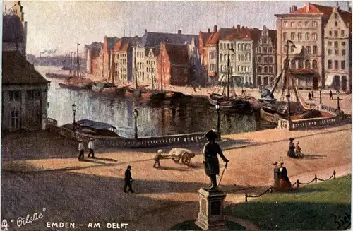Emden - Künstlerkarte -248002