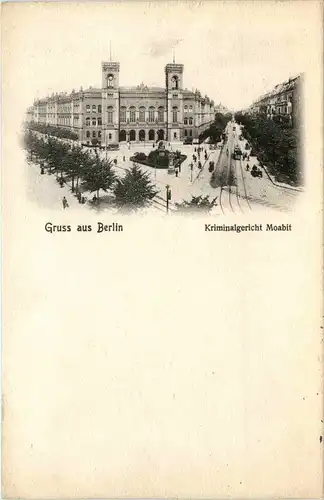 Gruss aus Berlin - Kriminalgericht Moabit -247374