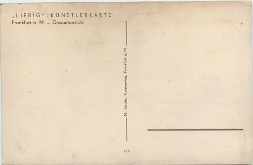 Frankfurt - Künstlerkarte B. Liebig -246256