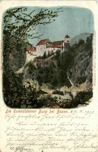 Die runkelsteiner Burg bei Bozen -247642