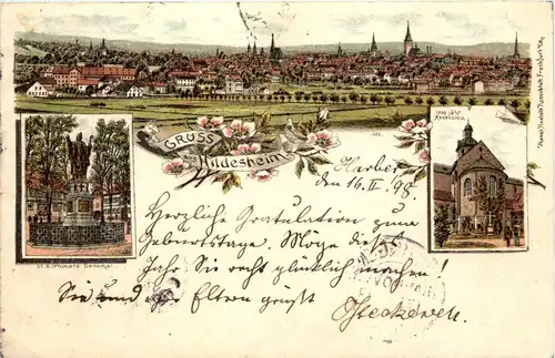 Gruss aus Hildesheim - Litho -248100