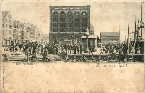 Gruss aus Kiel - Fischmarkt -247746