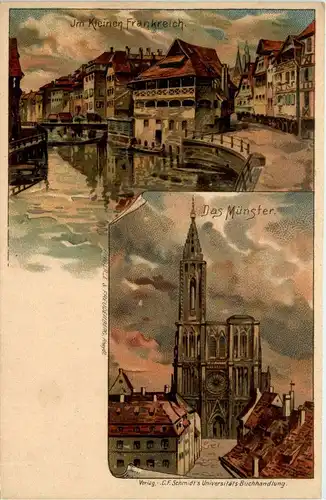 Strassburg - Litho -248436