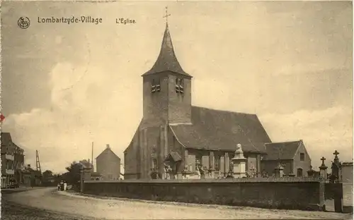 Lombartzyde Village - L Eglise - Feldpost -247646