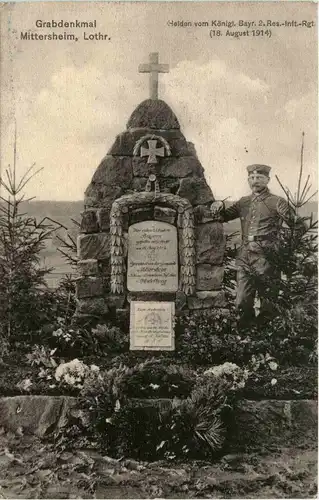 Mittersheim - Grabdenkmal -248714