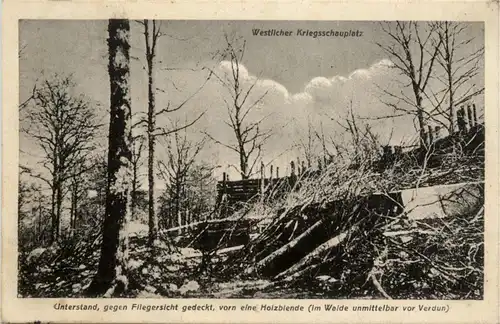 Verdun - Unterstand - Feldpost -247300