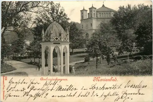 Marienbad - Ambresiusbrunnen -248300