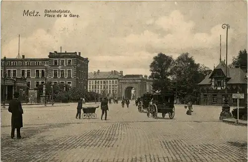 Metz - Bahnhofsplatz -247680